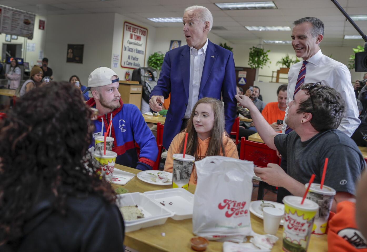 Joe Biden in L.A.