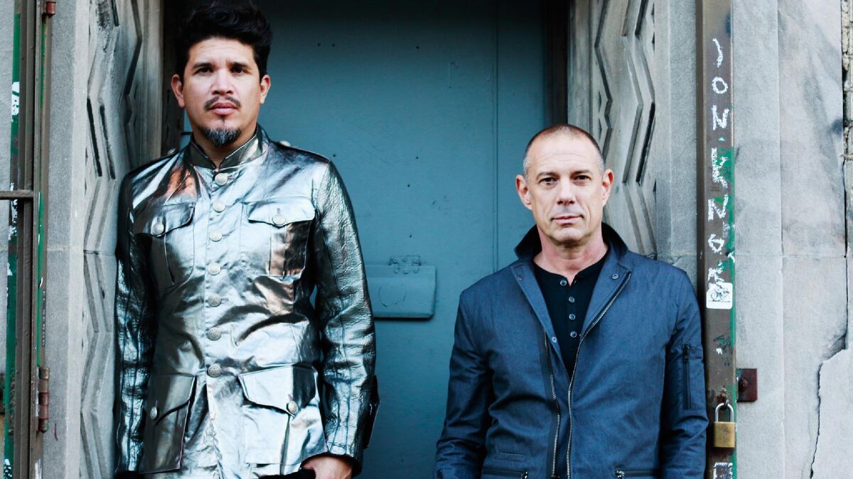 A photo of Thievery Corporation