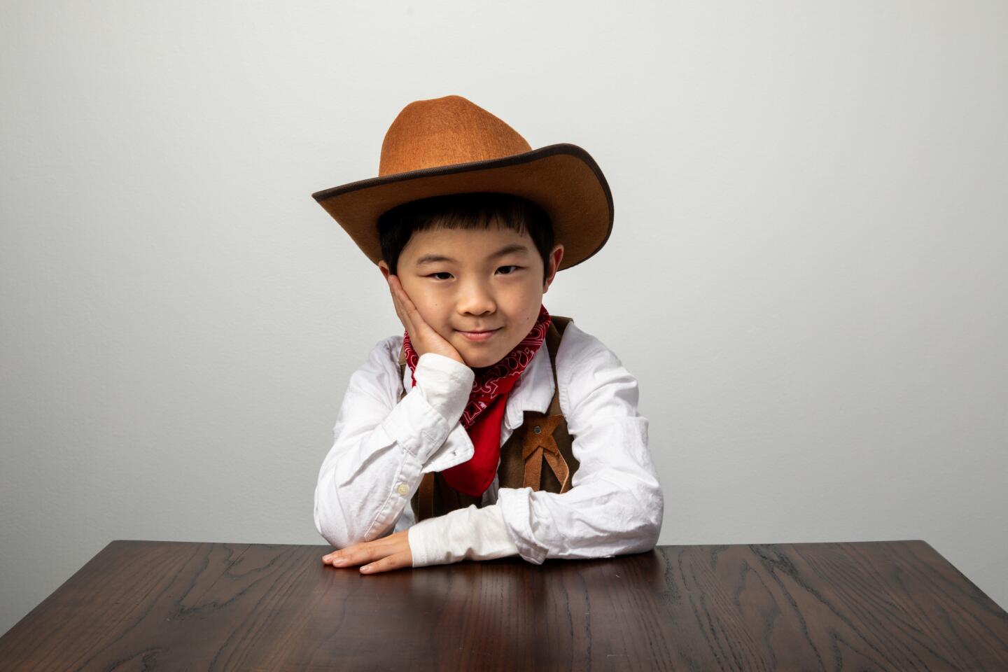 PARK CITY, UTAH - JANUARY 27: Alan Kim of “Minari,” photographed in the L.A. Times Studio at the Sundance Film Festival on Monday, Jan. 27, 2020 in Park City, Utah. (Jay L. Clendenin / Los Angeles Times)