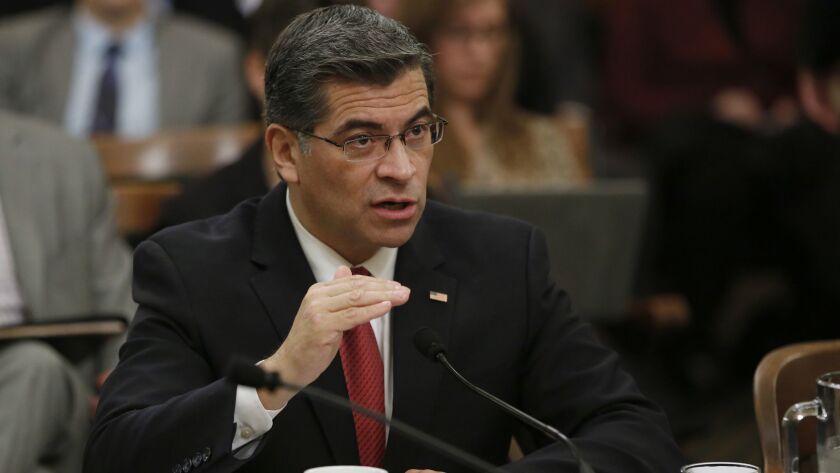 California Atty. Gen. Xavier Becerra is filing a lawsuit against the Trump administration over a new rule that he says limits access to abortion.