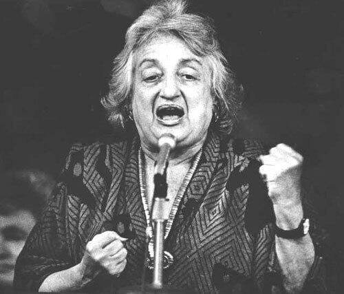 A LEADER: Betty Friedan tapped a tsunami of frustration but was swept aside as the feminist wave grew strident.