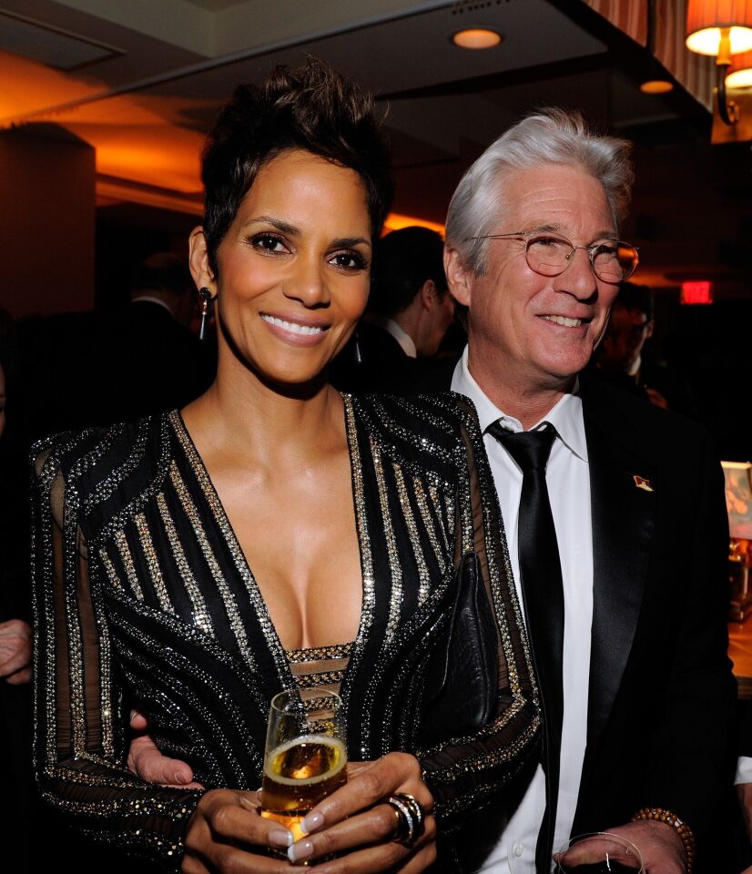 Halle Berry and Richard Gere.