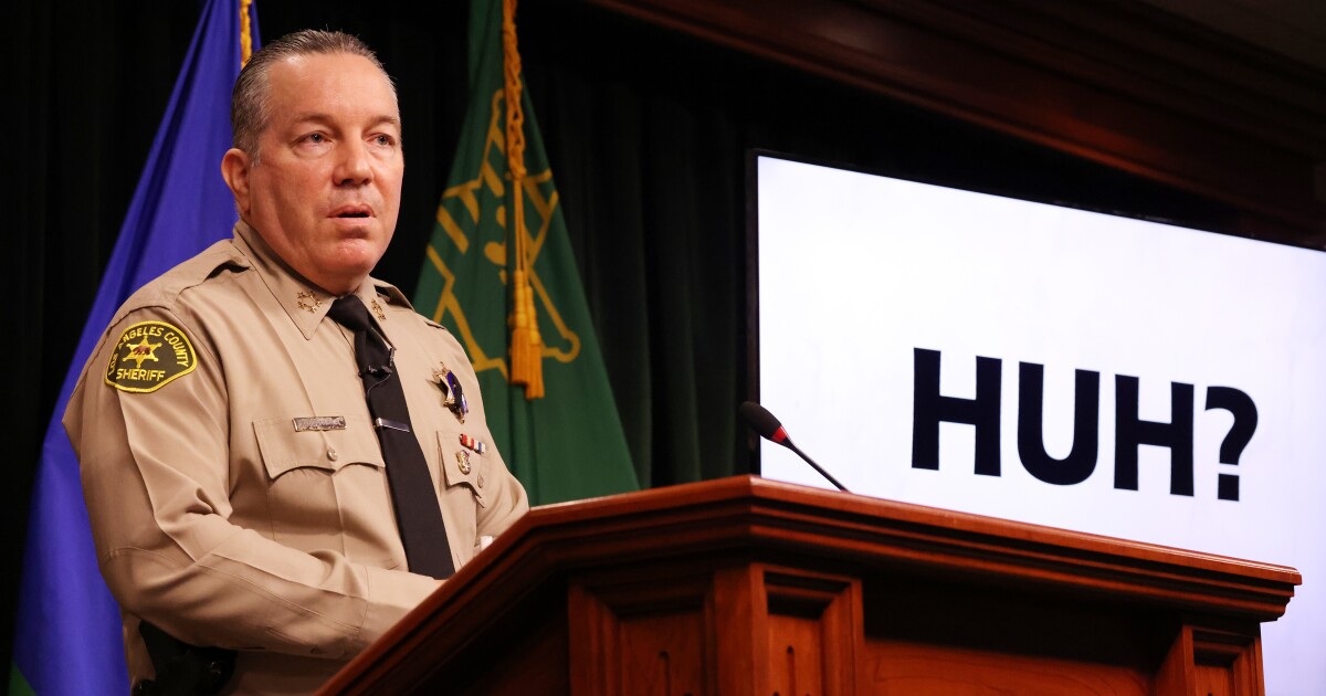 Sheriff Villanueva memuji penjangkauan tunawisma, wakil disiplin