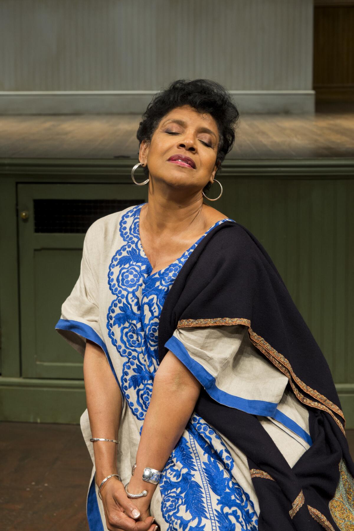 Phylicia Rashad, director of August Wilson's "Ma Rainey's Black Bottom," is photographed at the Mark Taper Forum on Aug. 25, 2016. (Jay L. Clenenin / Los Angeles Times)