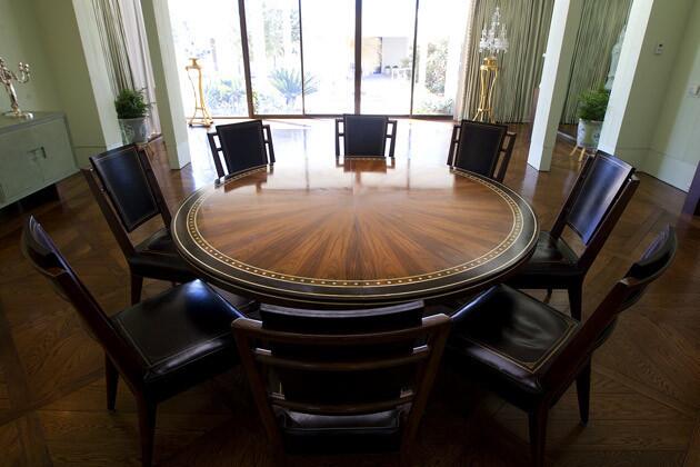 Haines and Graber's dining room table and chairs.