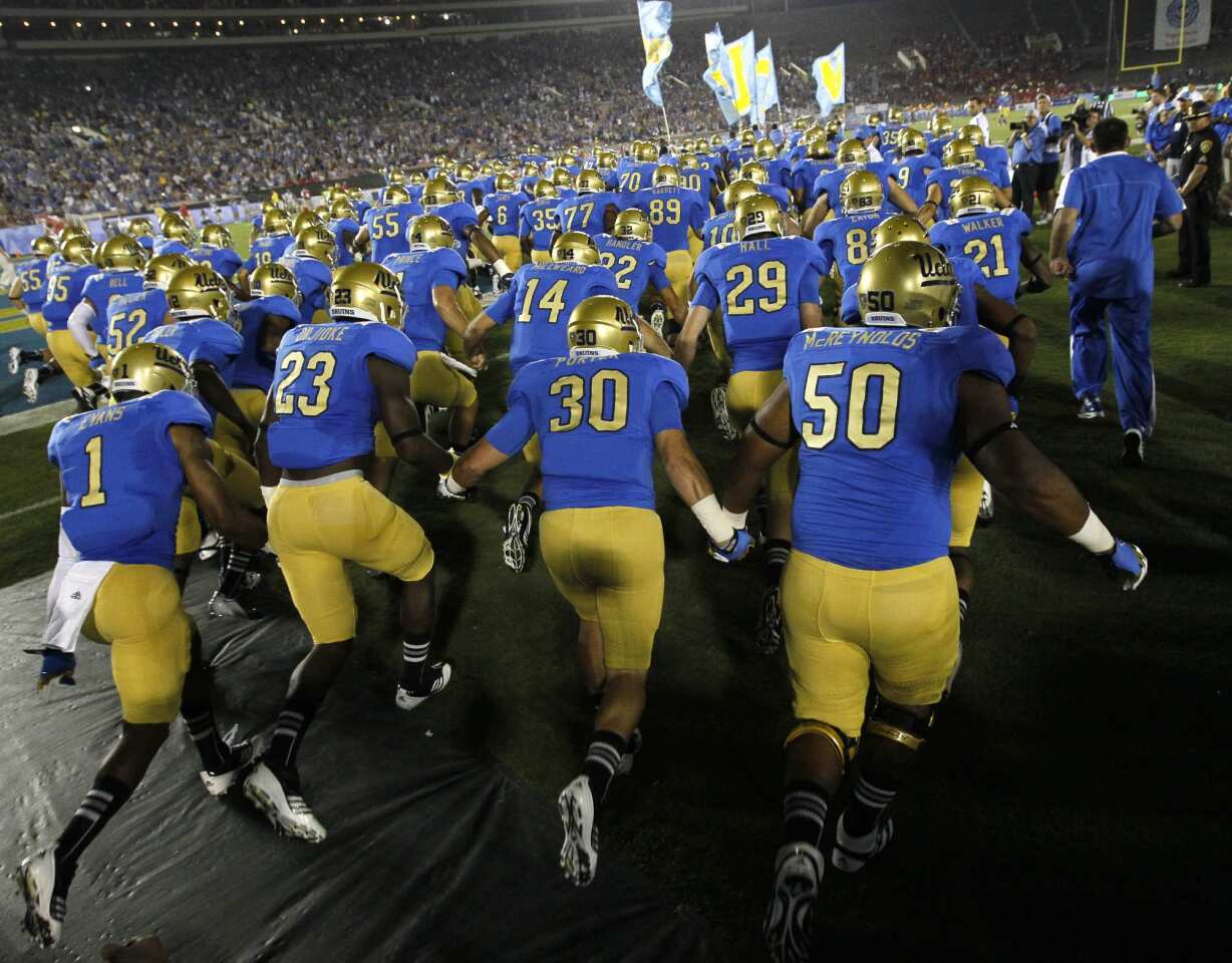 UCLA takes the field