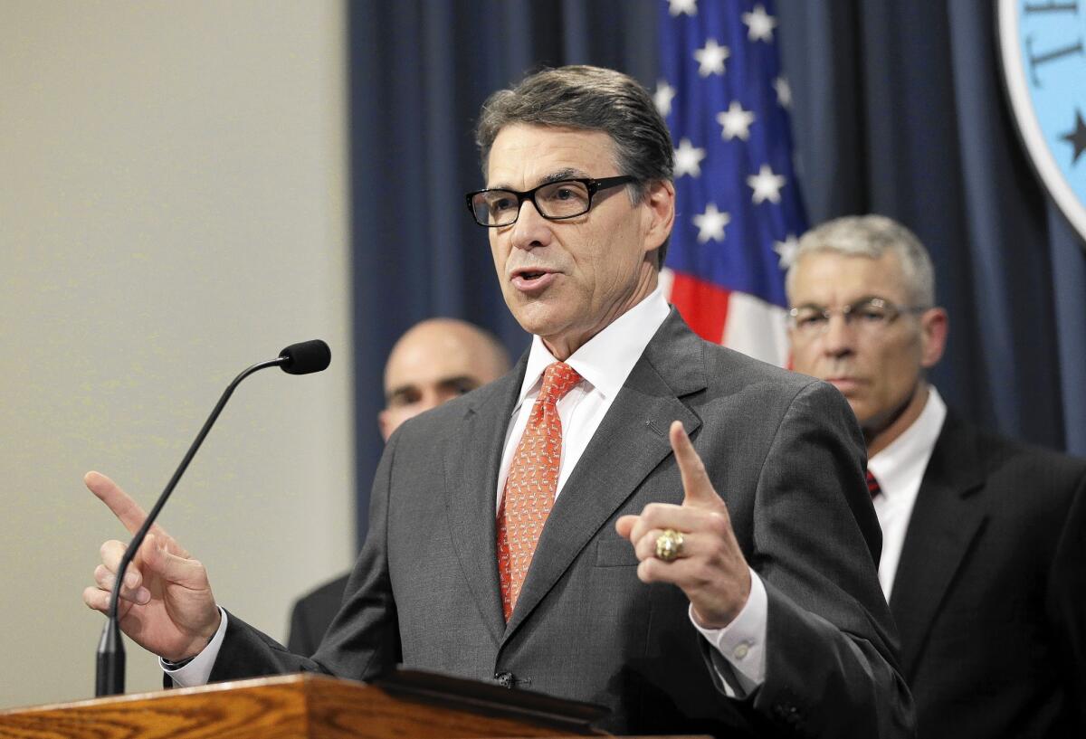 Texas Gov. Rick Perry has plans to send National Guard troops to the border with Mexico.