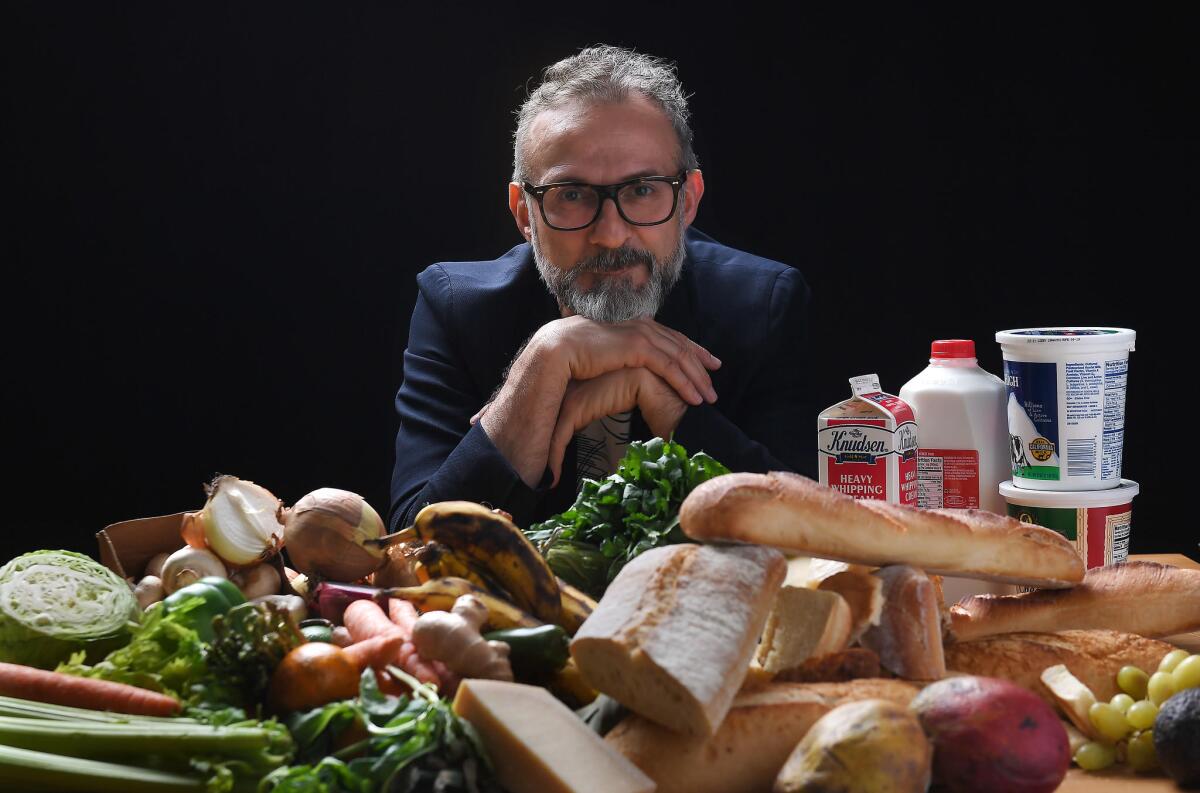 Italian chef Massimo Bottura talks about how to combat food waste in the kitchen.