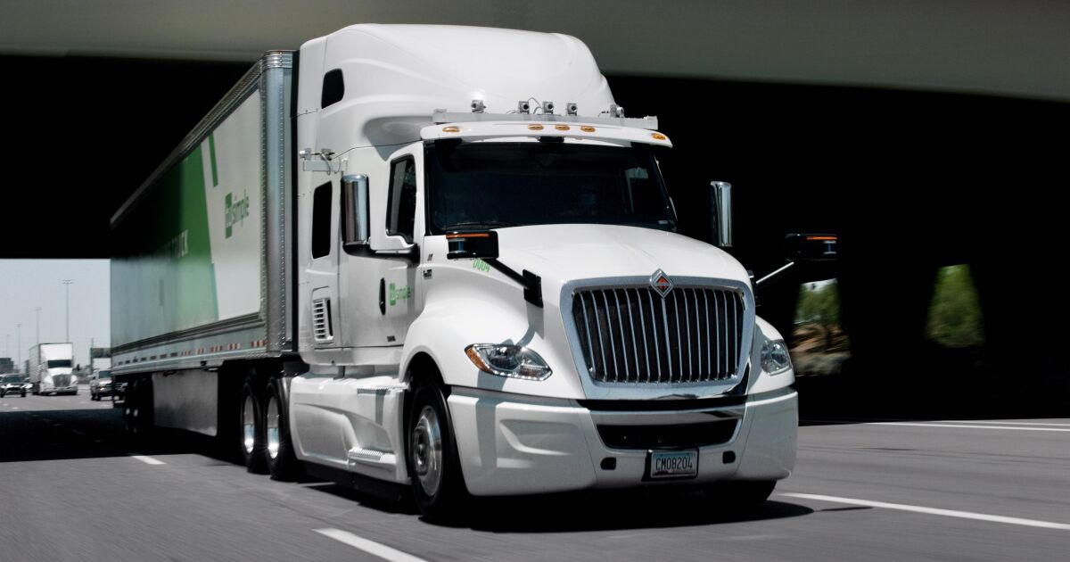 Southern Californa self-driving truck firm TuSimple fires CEO over dealings with China startup