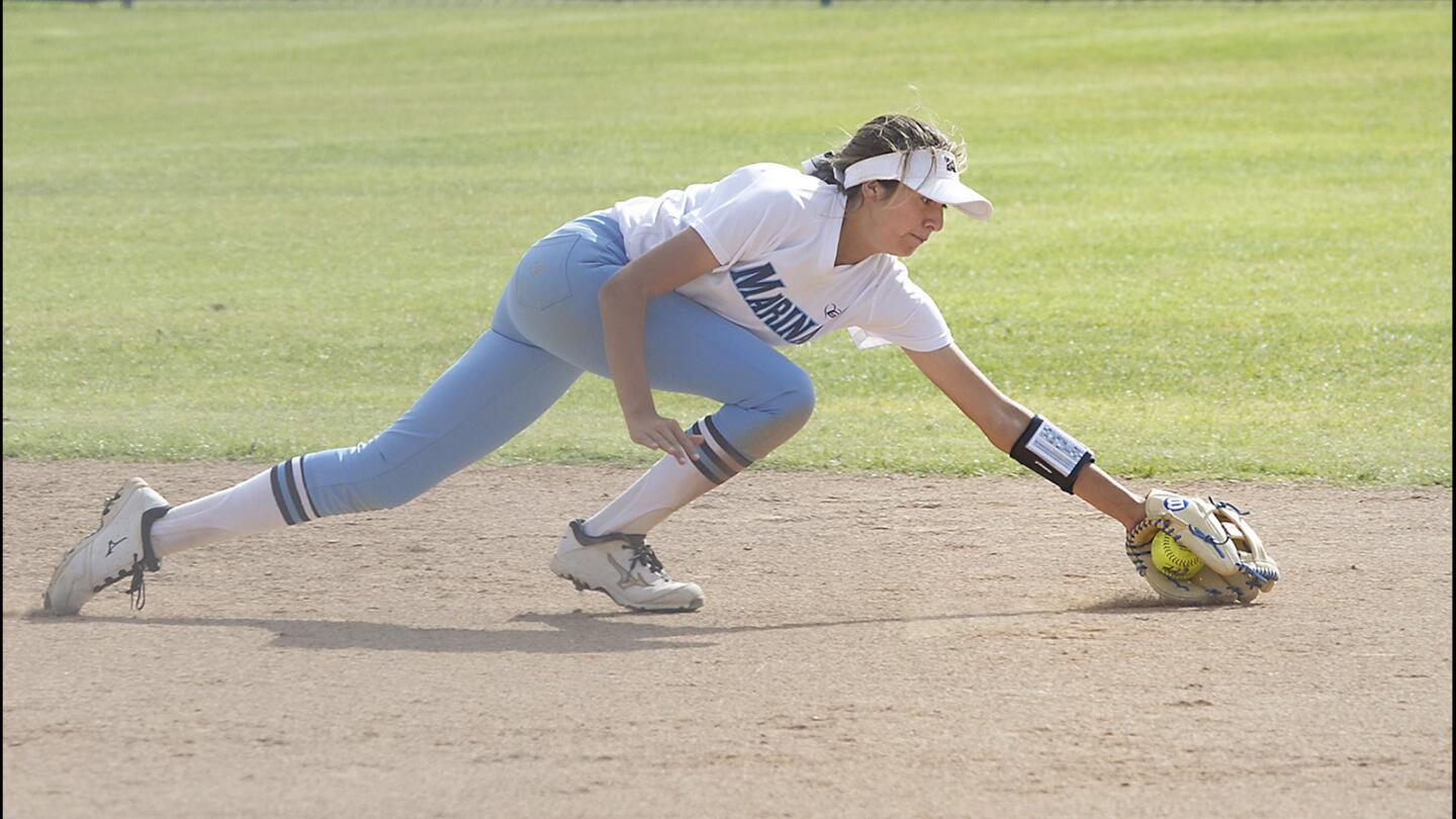 Marina Gets the Win Over Edison in Girls Softball