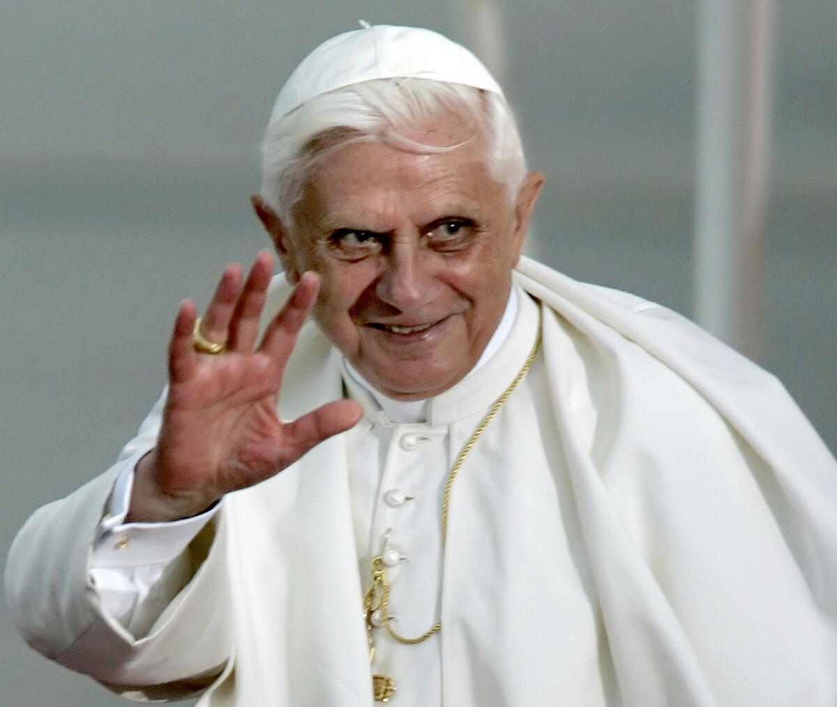 Pope Benedict XVI in 2005.