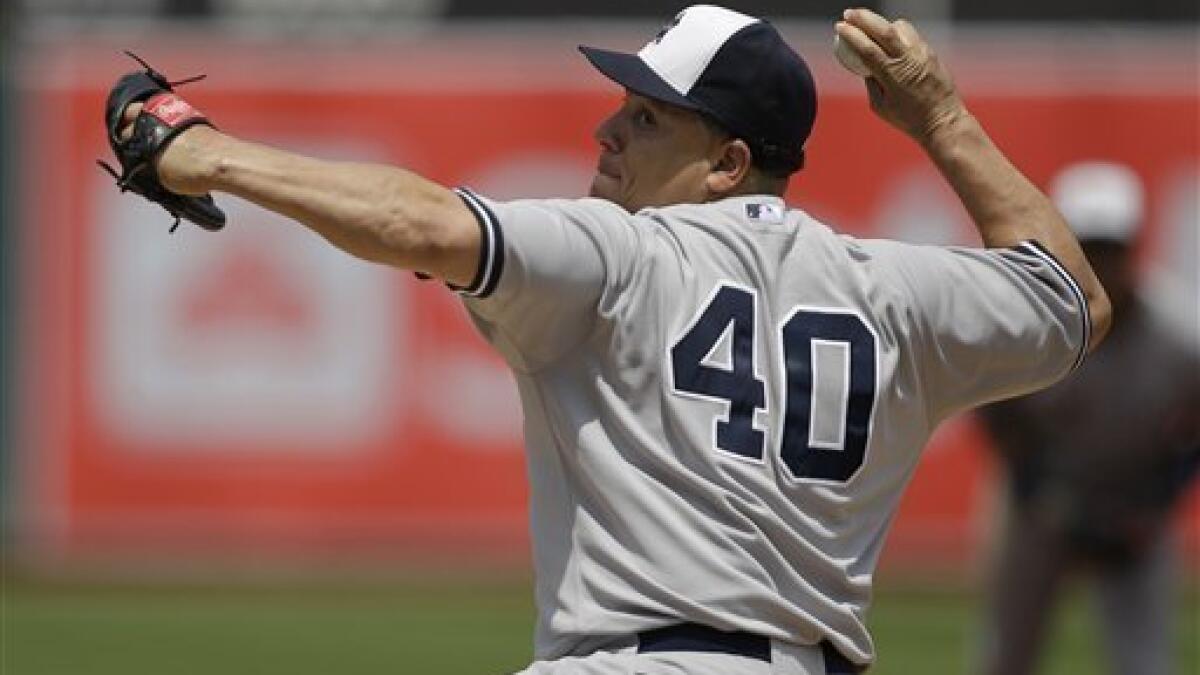 Yankees sign pitcher Bartolo Colon to minor-league deal 