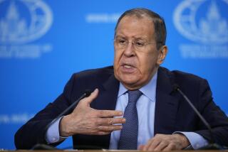 Russian Foreign Minister Sergey Lavrov gestures while speaking at his annual news conference in Moscow, Russia, Thursday, Jan. 18, 2024. (AP Photo/Alexander Zemlianichenko)