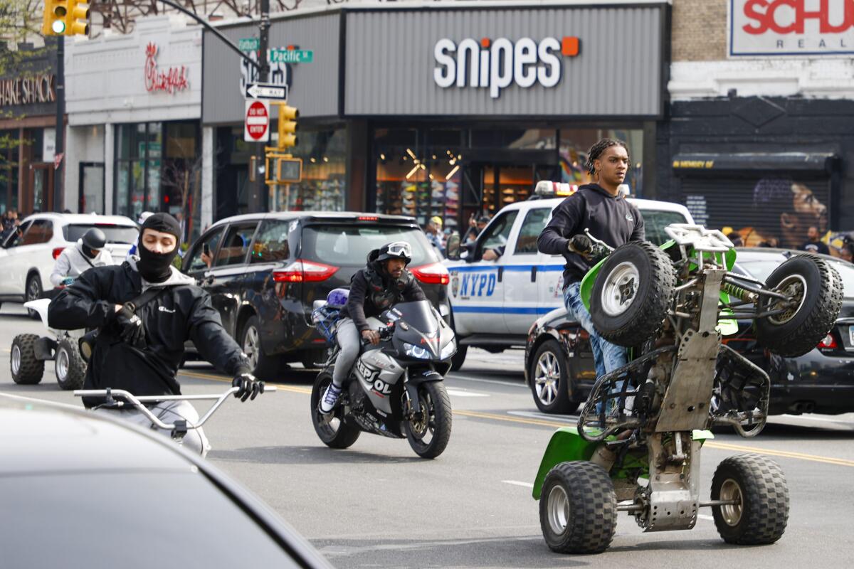 Bikers rode from Yonkers to Brooklyn to pay tribute to DMX.