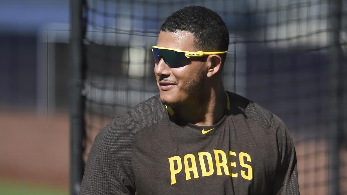 Padres Star Manny Machado Connects With Young Fan After Emotional