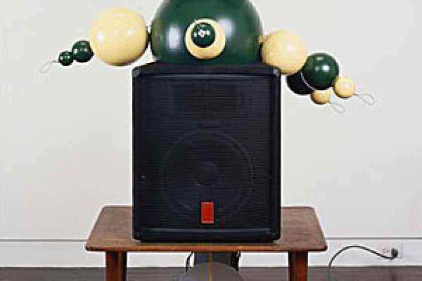 MacARTHUR PARK: The speaker emits disco faves.