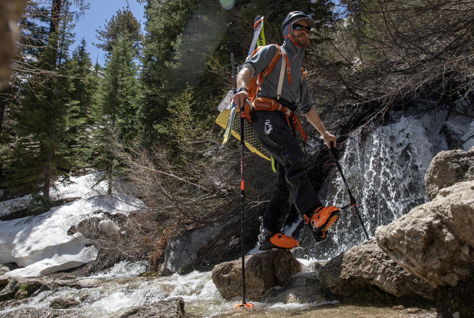 backpack for hiking 50 mile mount whitney Outdoor Vitals CS40 Ultra Mt. Whitney: A perilous trek