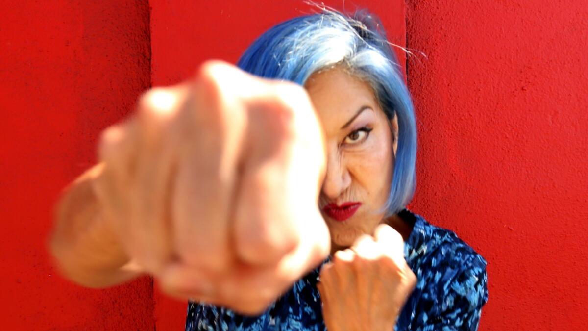 Punk rock musician and writer Alice Bag is the lead singer and co-founder of the Bags, one of the first wave of L.A. punk bands that formed in the mid-1970s, She has just released a new video for "White Justice," from her new album "Blueprint."