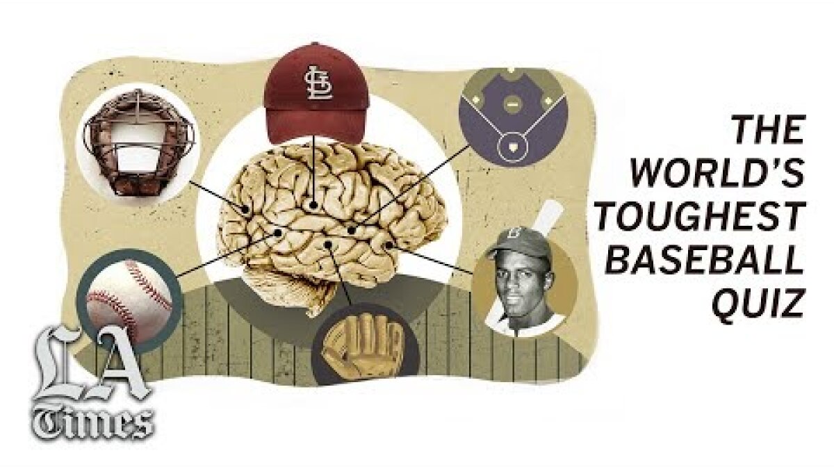 Many Try But Few Finish The World S Toughest Baseball Quiz Los