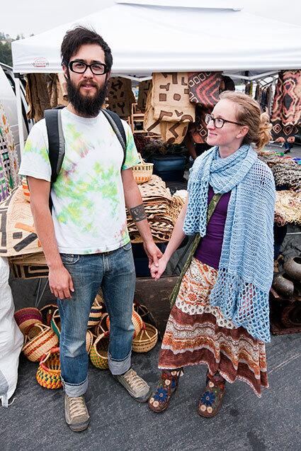 Street fashion: Rose Bowl Flea Market