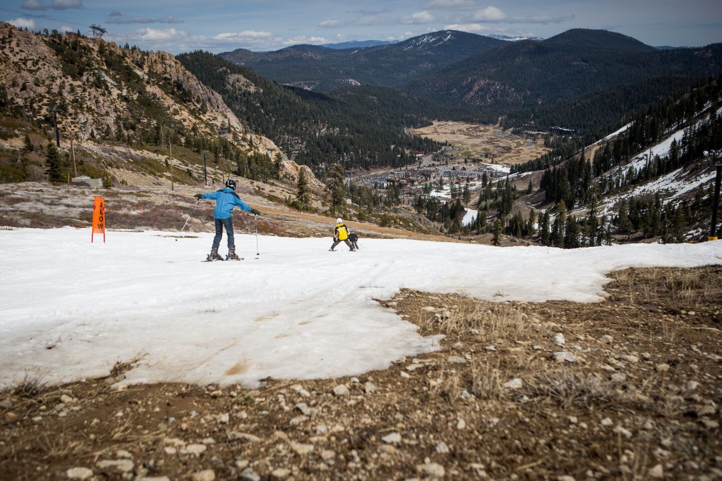 Squaw Valley snowpack