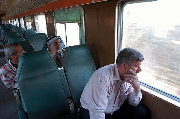 Passengers on Baghdad Metro