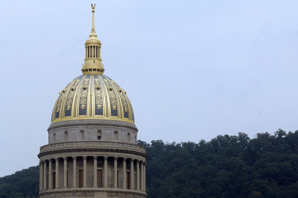 West Virginia's newly refinished Capitol dome
