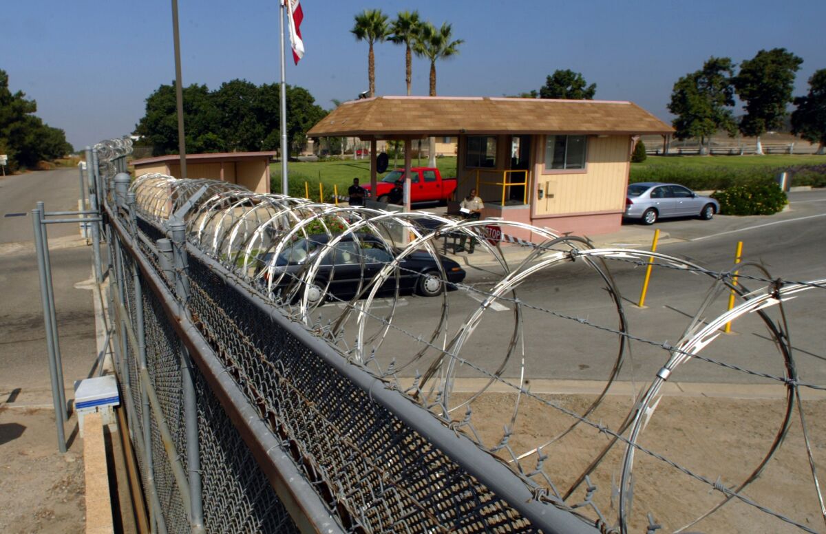The James A. Musick Facility in Irvine houses minimum-security inmates and immigration detainees.