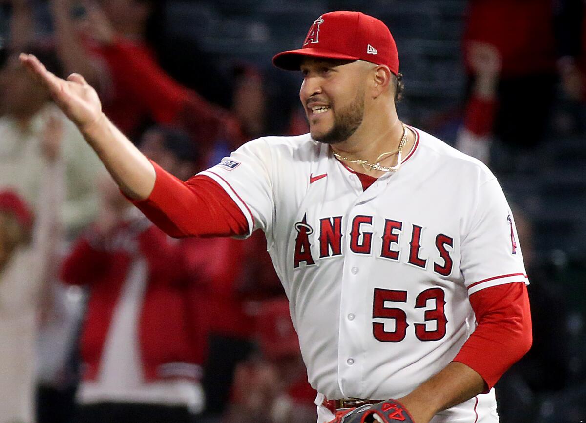 What Carlos Estévez's minor league host family meant to the Angels closer - Los Angeles Times