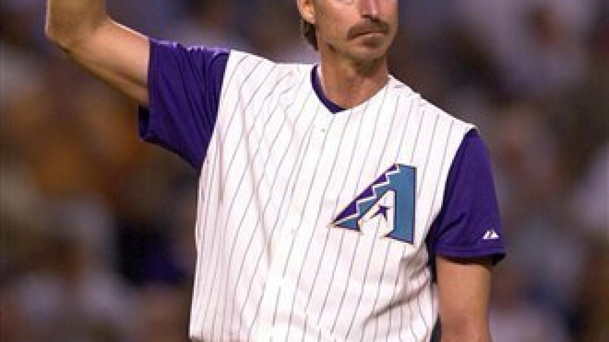 Randy Johnson Records His 300th Career Victory - The New York Times