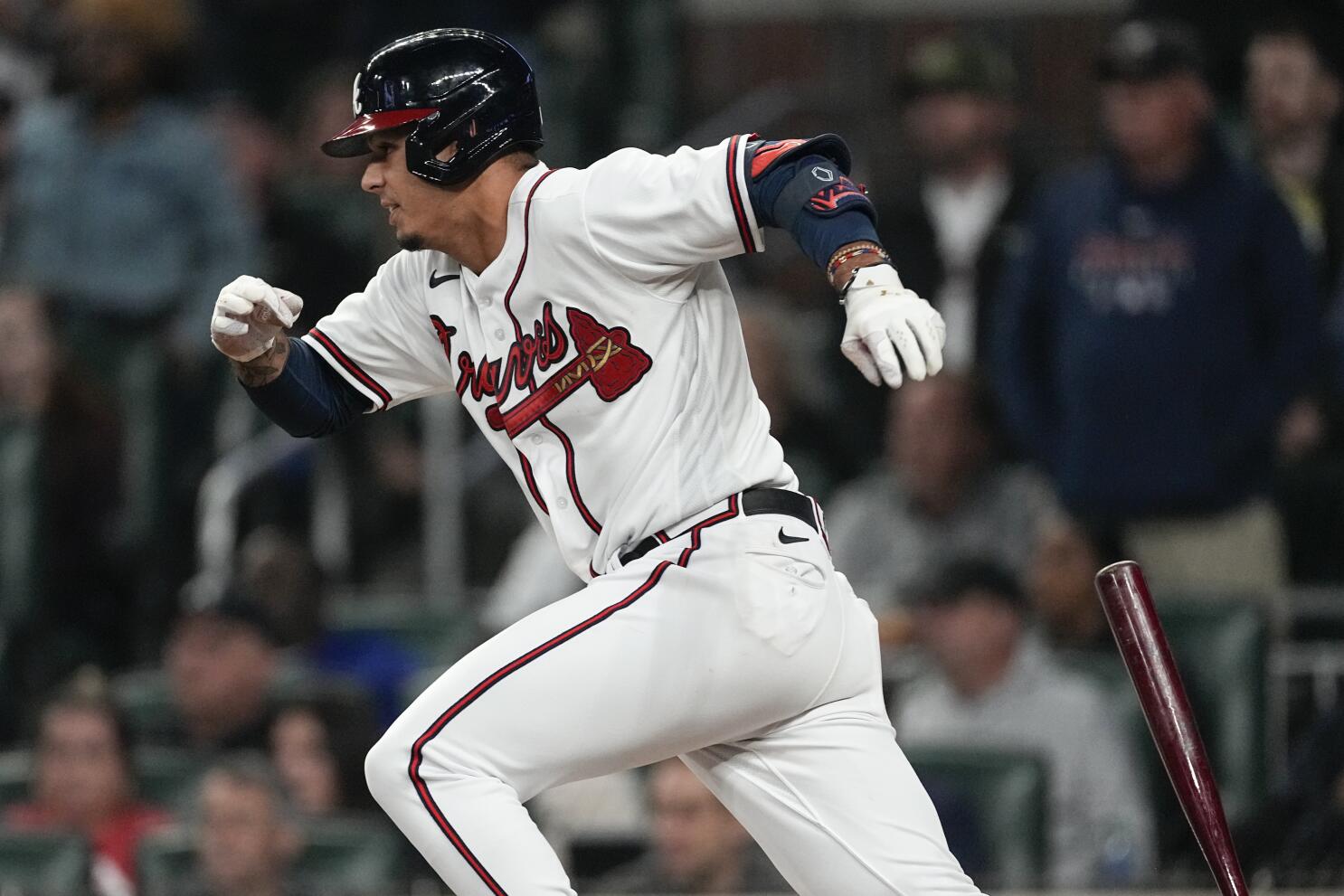 Grissom drives in go-ahead run as Braves rally past Marlins - The San Diego  Union-Tribune