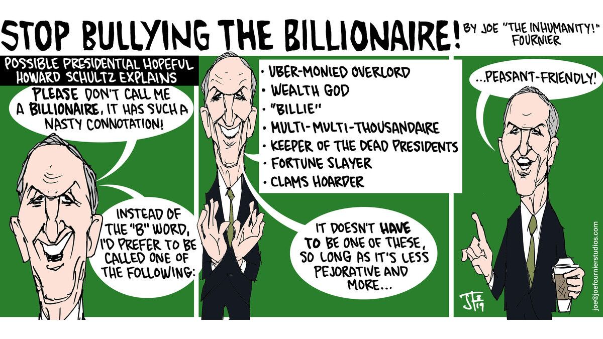 Stop bullying the billionaire!