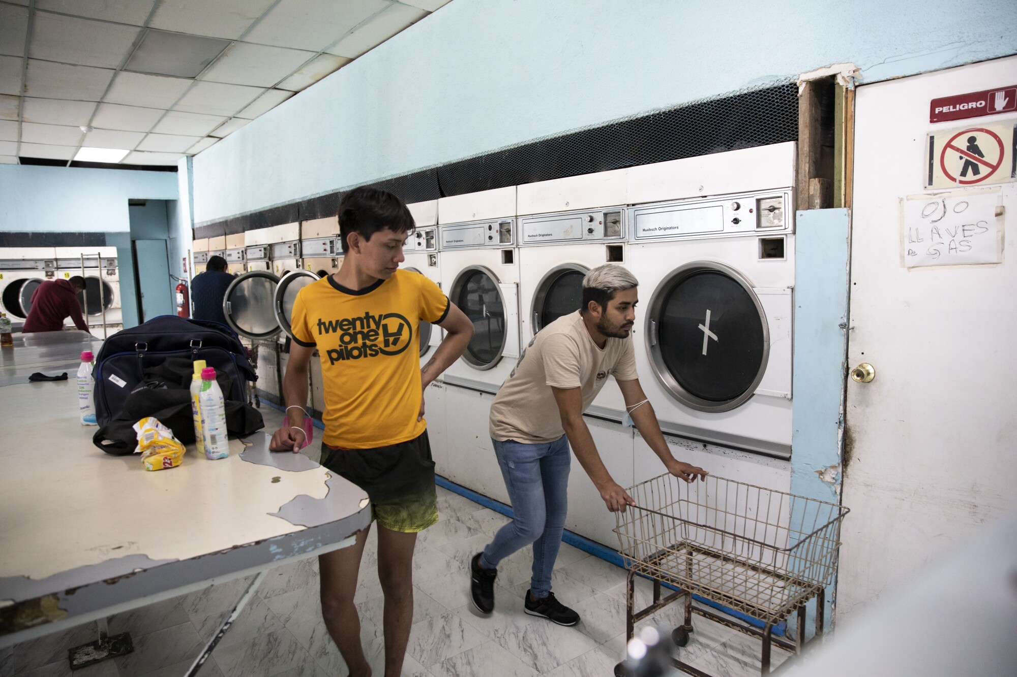 A voice message in a laundromat, and a rebirth across the border. One trans woman’s journey to U.S. soil