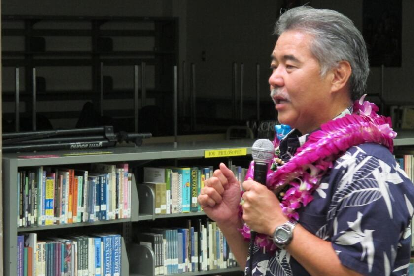 Democrat David Ige has won Hawaii's governorship in a three-way race.