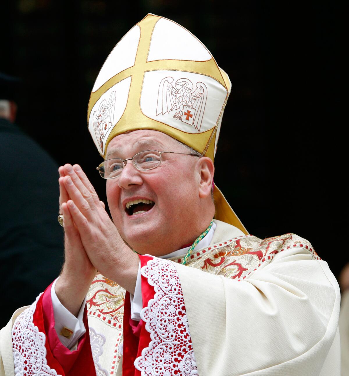 Cardinal Timothy Dolan has praised President Trump's leadership.