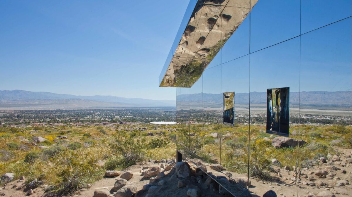 Desert X 2019 has announced its artist lineup. The biennial opened with a splash in 2017 with installations that included Doug Aitken's "Mirage," a ranch house fully mirrored, inside and out.