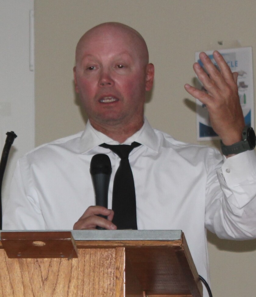 San Diego Police Department Community Relations Officer David Surwilo