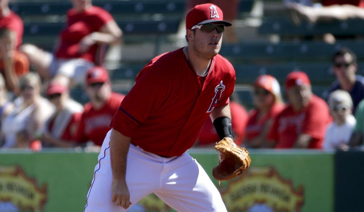 C.J. Cron finished Cactus League play with a .415 average after a pair of doubles on Wednesday.