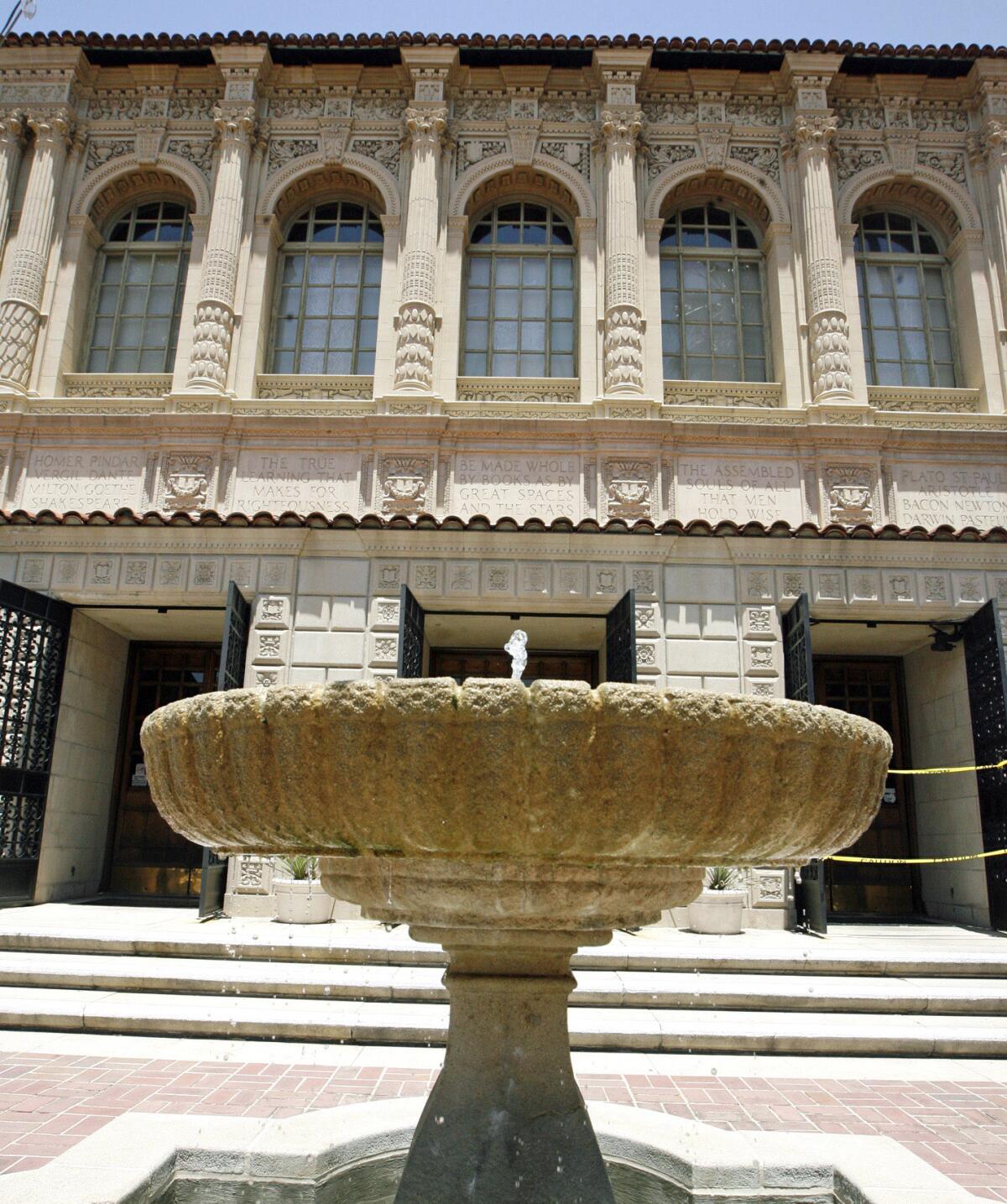 Pasadena library