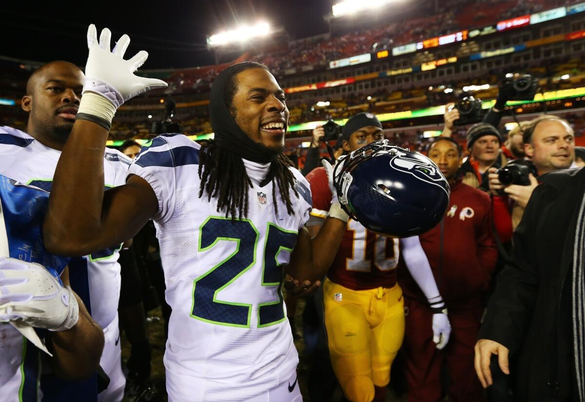 Seattle cornerback Richard Sherman thinks the NFL should do away with its Adderall ban.