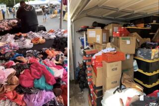 An images provided by the California Highway Patrol of counterfeit items seized.