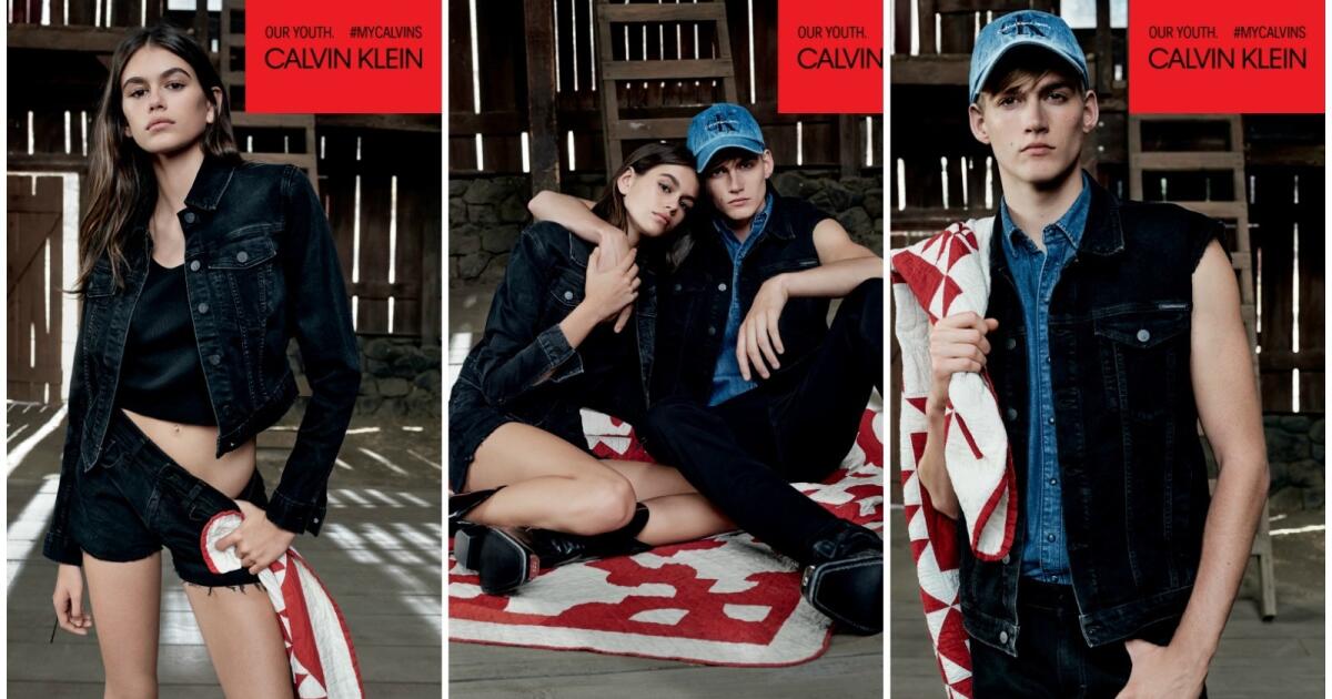 Kaia and Presley Gerber Front the Latest Calvin Klein Jeans