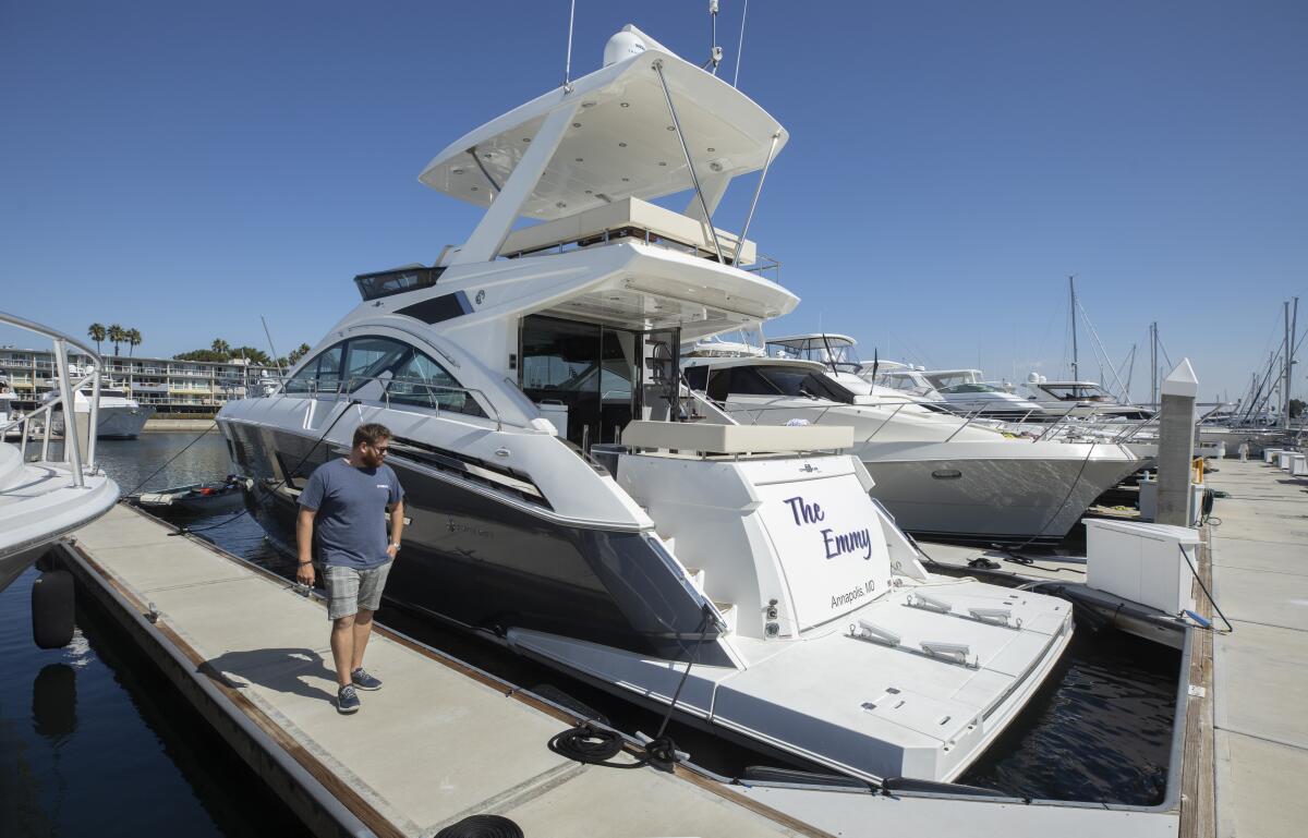 Yacht broker David Jacobson