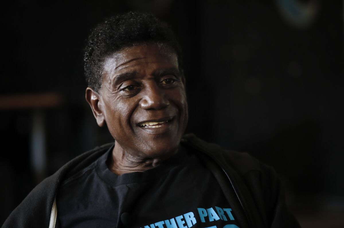 Ben Waddell, 68, has been a Black Panther Party member since he was 15 years old.  