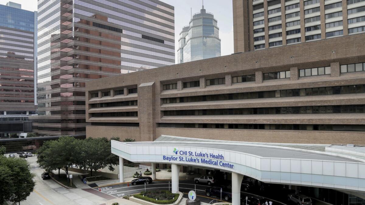 Baylor St. Luke's Medical Center in Houston.