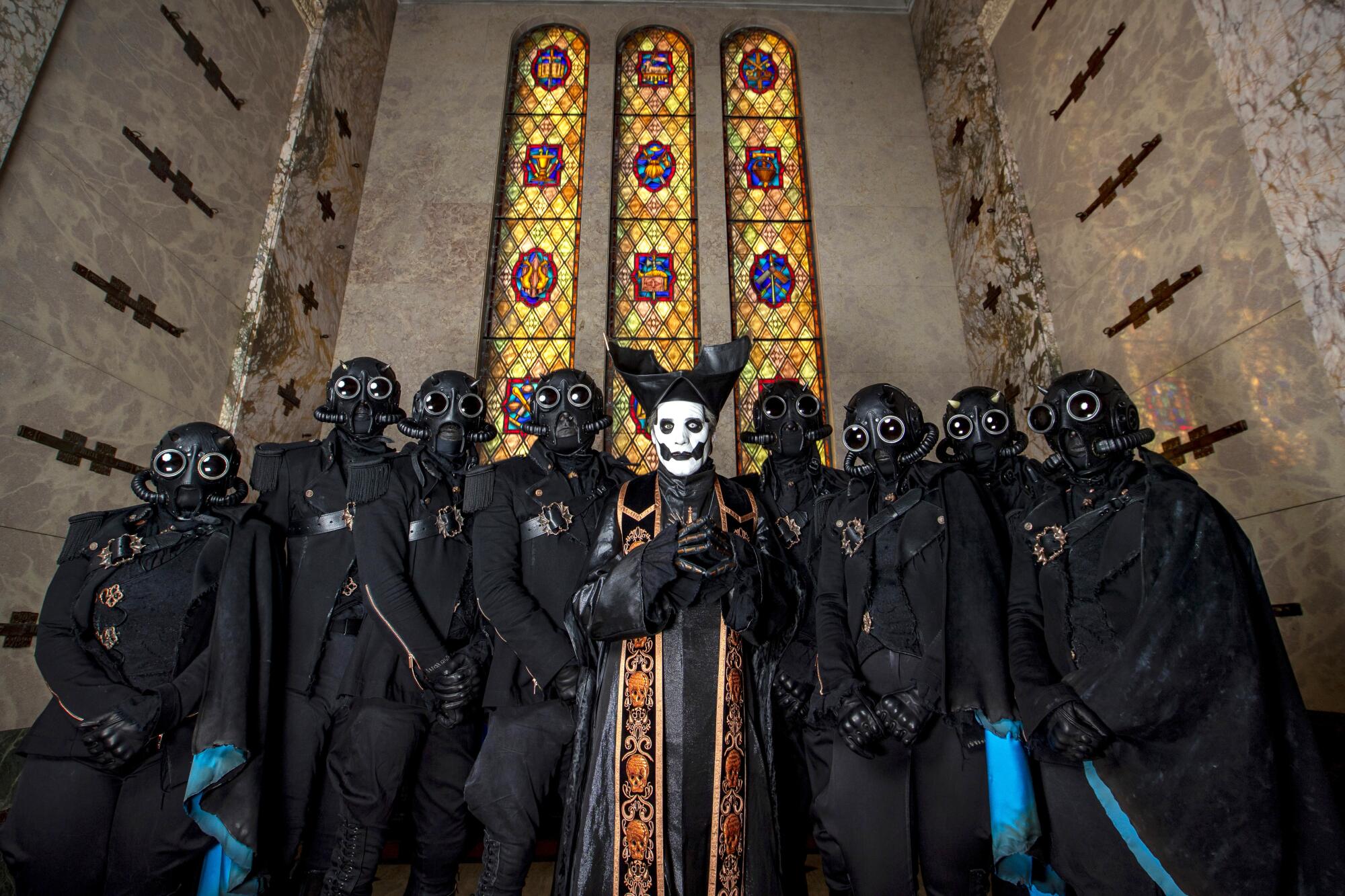 How Swedish band Ghost conquered heavy metal and the charts - Los