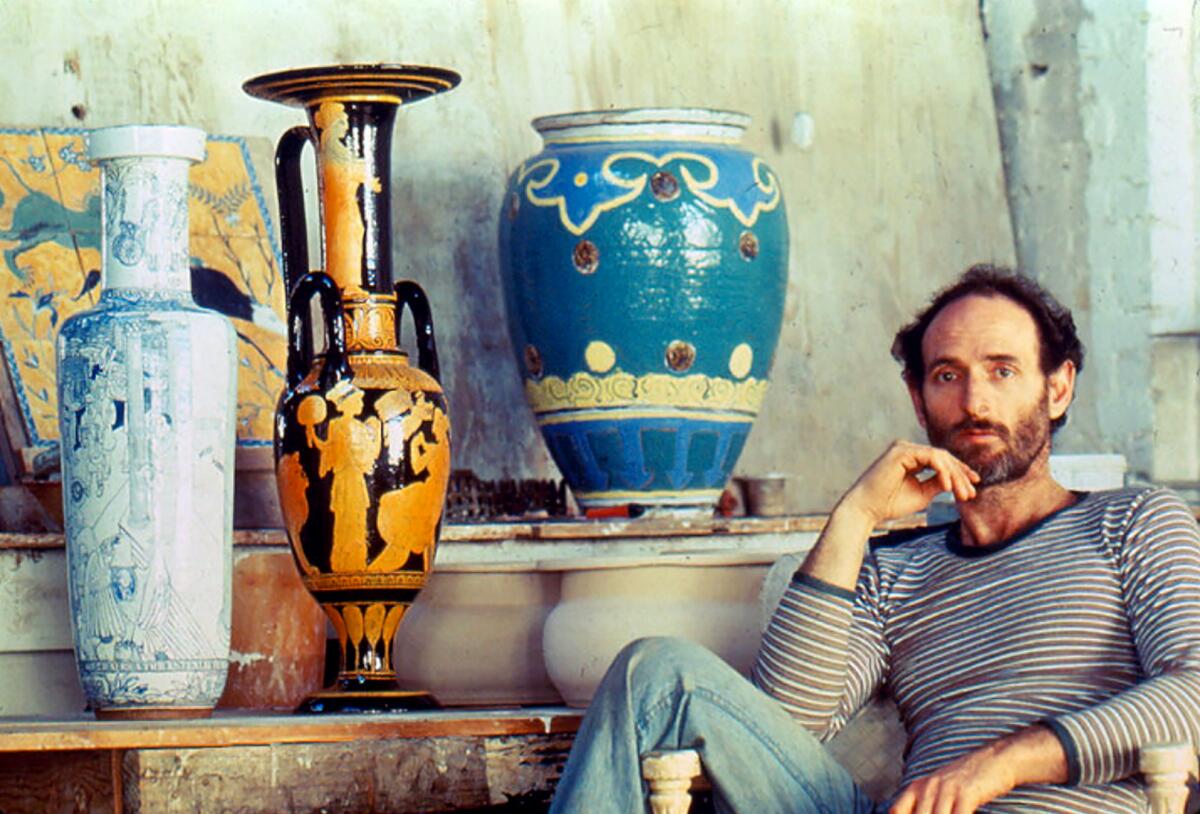 An undated photo of ceramicist Michael Frimkiss.