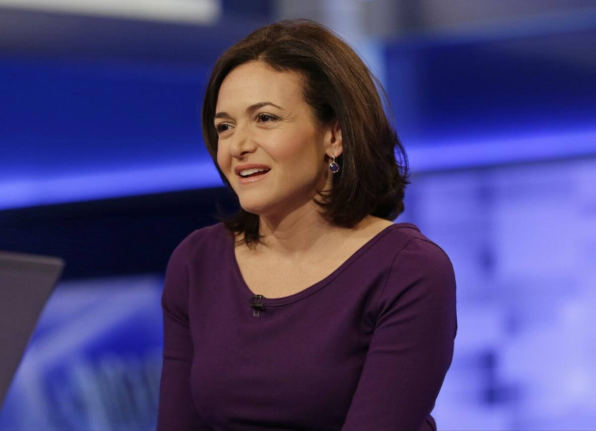Facebook Chief Operating Officer Sheryl Sandberg, during a TV appearance last month: No time for the hotel workers?
