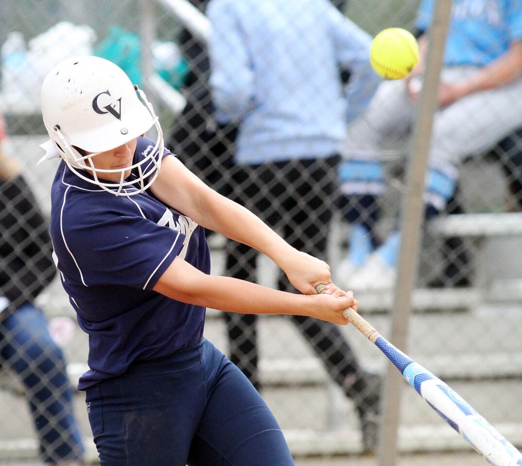 Photo Gallery: Crescenta Valley vs. Arcadia league softball