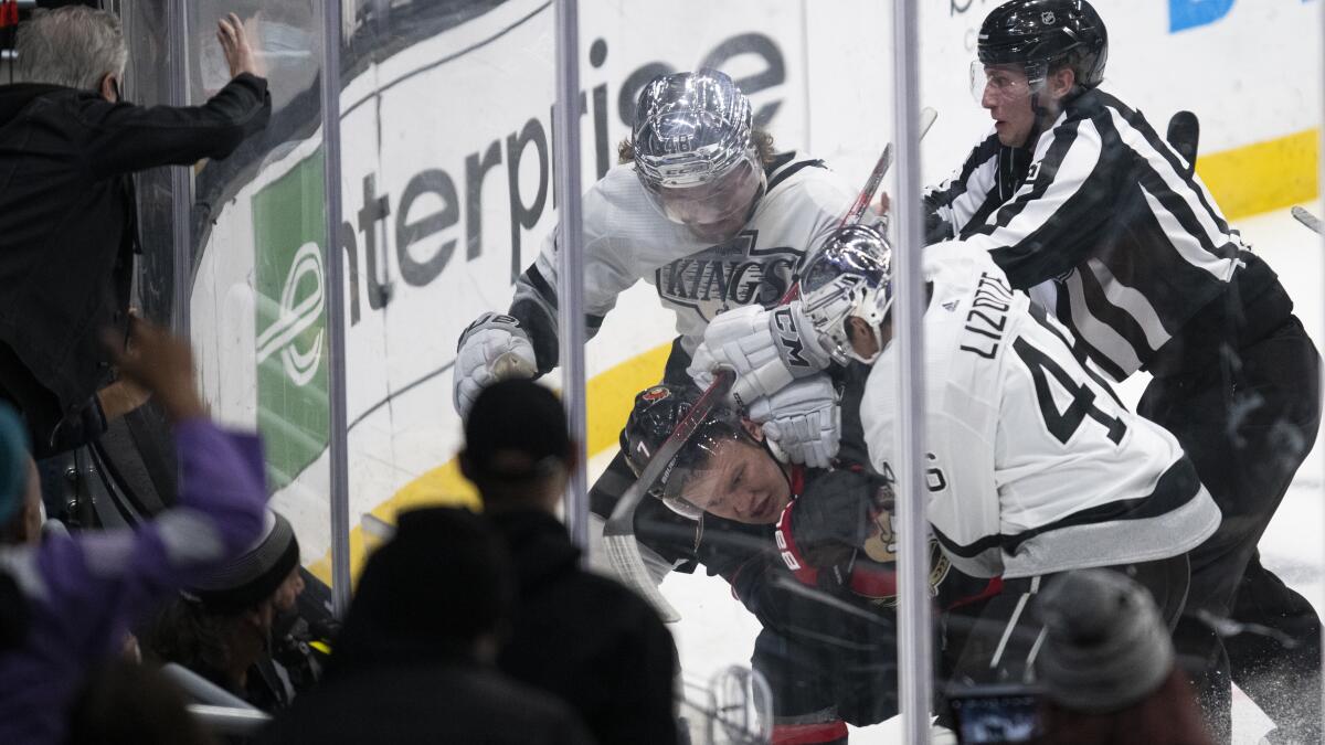 Kings' Brendan Lemieux suspended five games for biting hand of